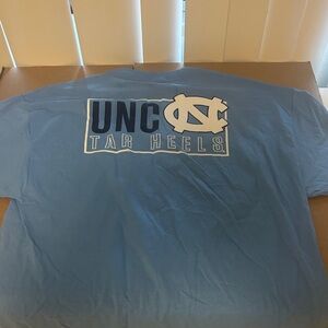 UNC Tar Heels Blue T-Shirt blank front